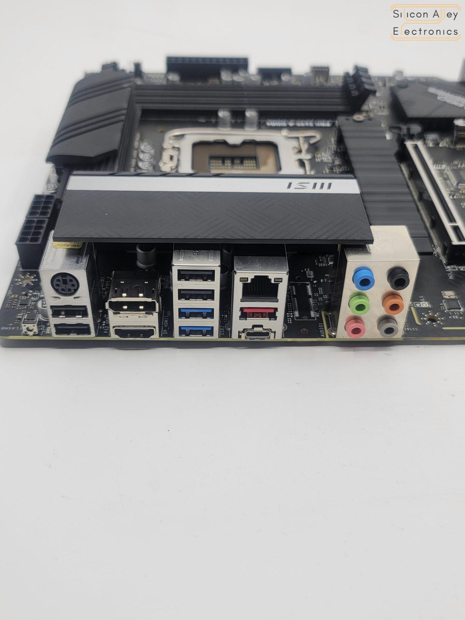 MSI Pro Z690-A DDR4 Intel LGA 1700 Motherboard - Silicon Alley
