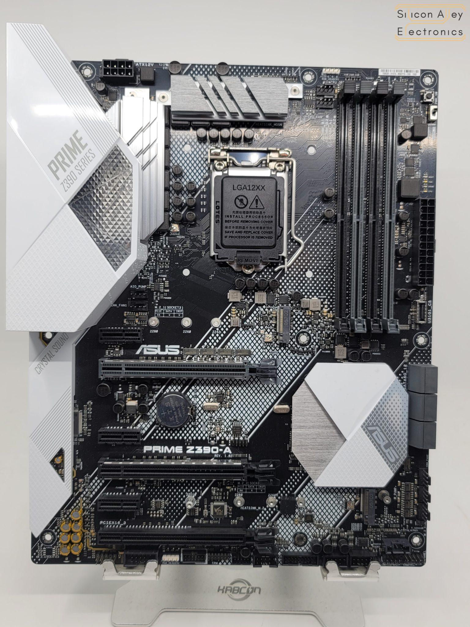 ASUS Prime Z390A DDR4 Intel LGA 1151 Motherboard Silicon Alley