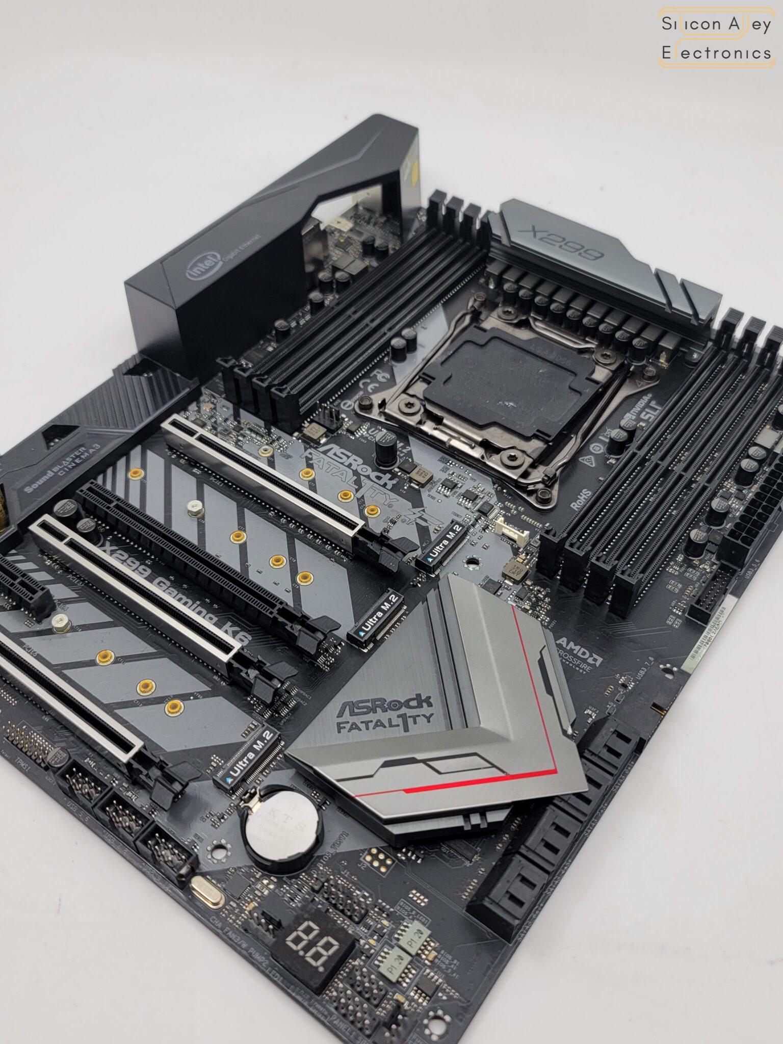 ASRock Fatal1ty X299 Gaming K6 Intel LGA 2066 DDR4 ATX Motherboard