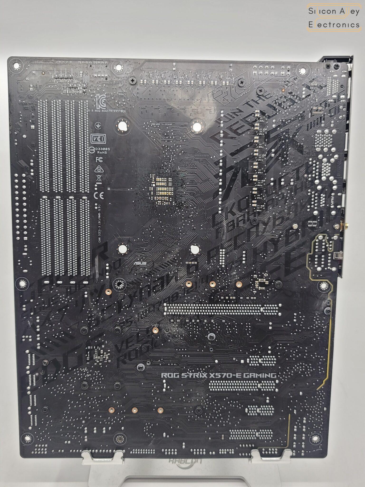 ASUS ROG STRIX X570-E Gaming AMD AM4 ATX Motherboard - Silicon