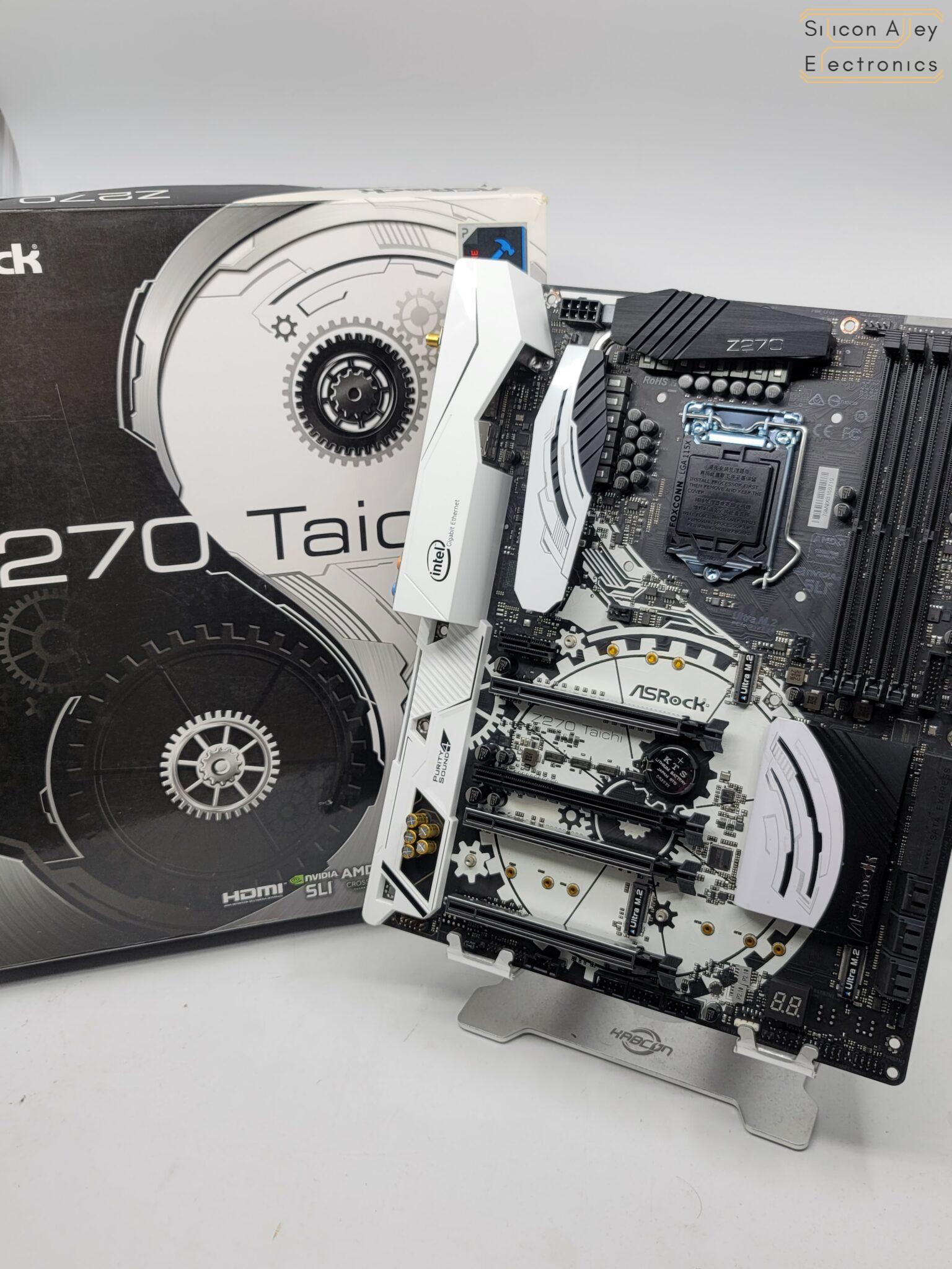 ASRock Z270 Taichi Intel LGA 1151 ATX Motherboard Silicon Alley