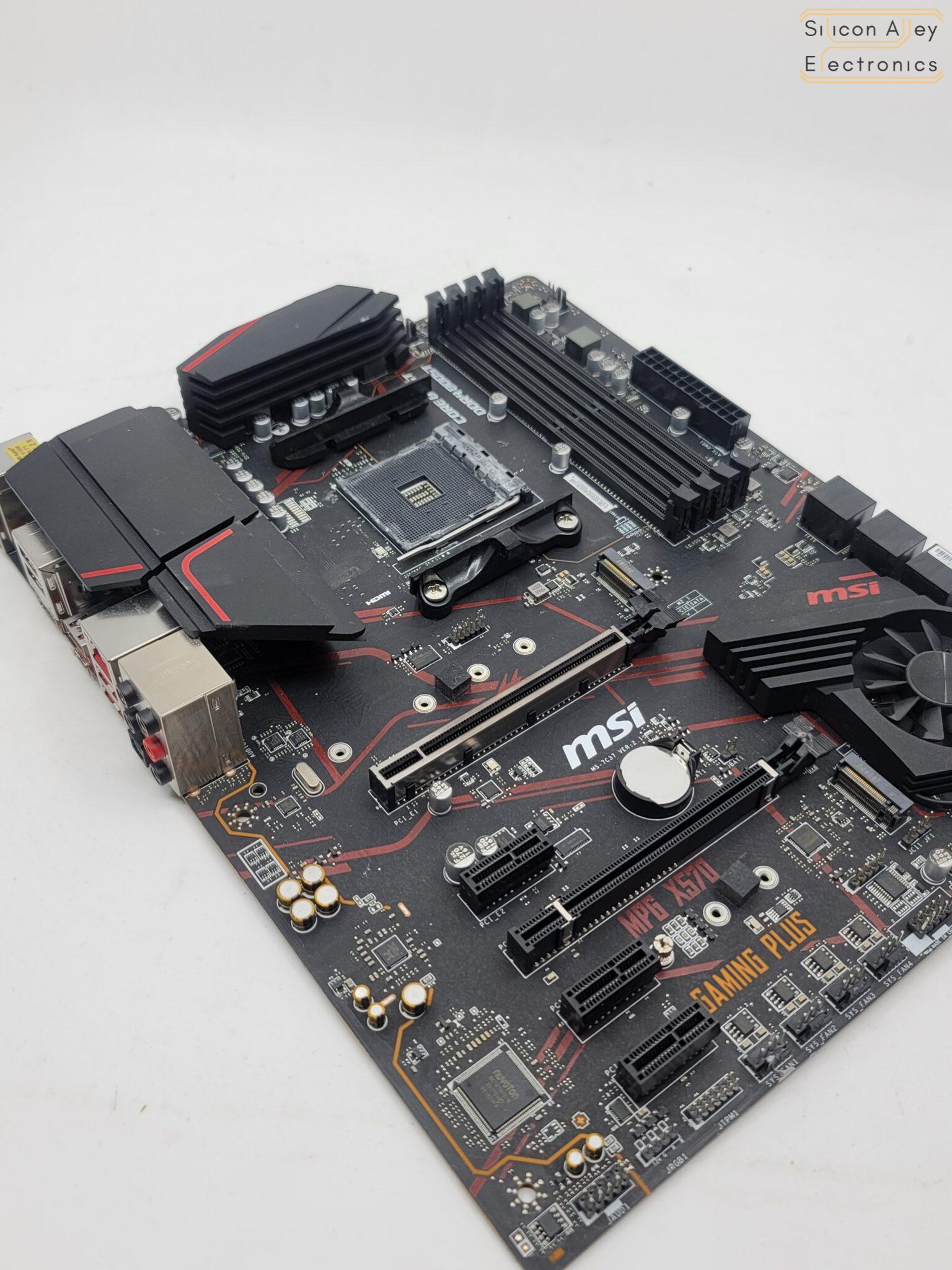 MSI MPG X570 Gaming Plus AMD AM4 ATX Motherboard - Silicon Alley
