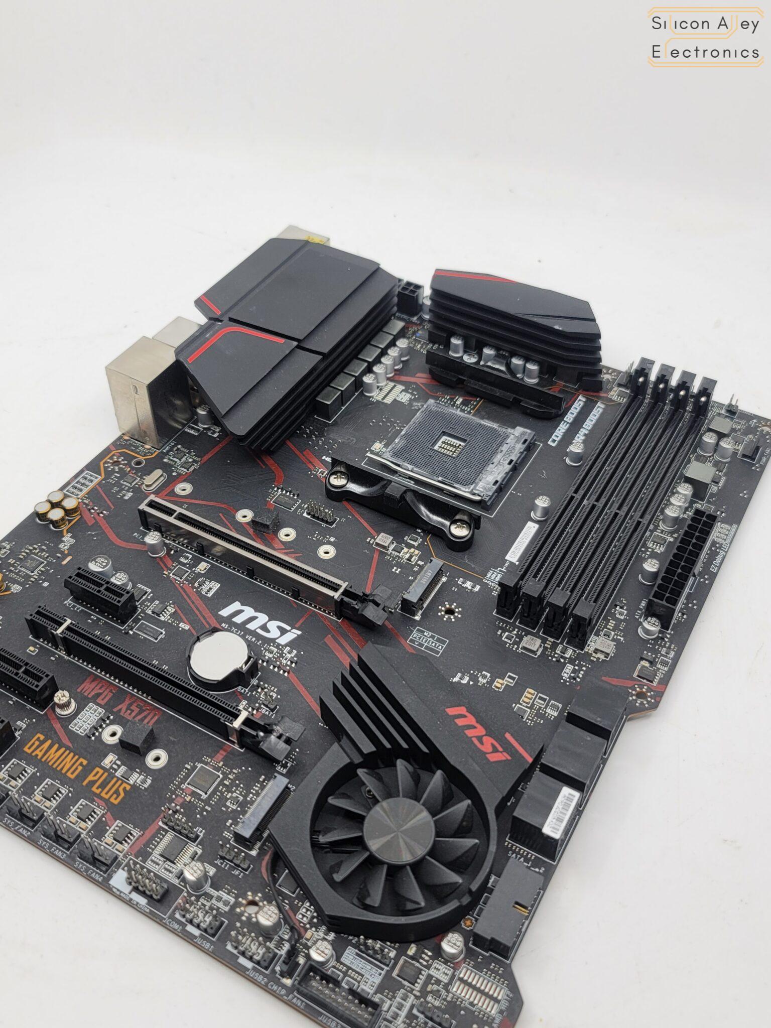 MSI MPG X570 Gaming Plus AMD AM4 ATX Motherboard - Silicon Alley