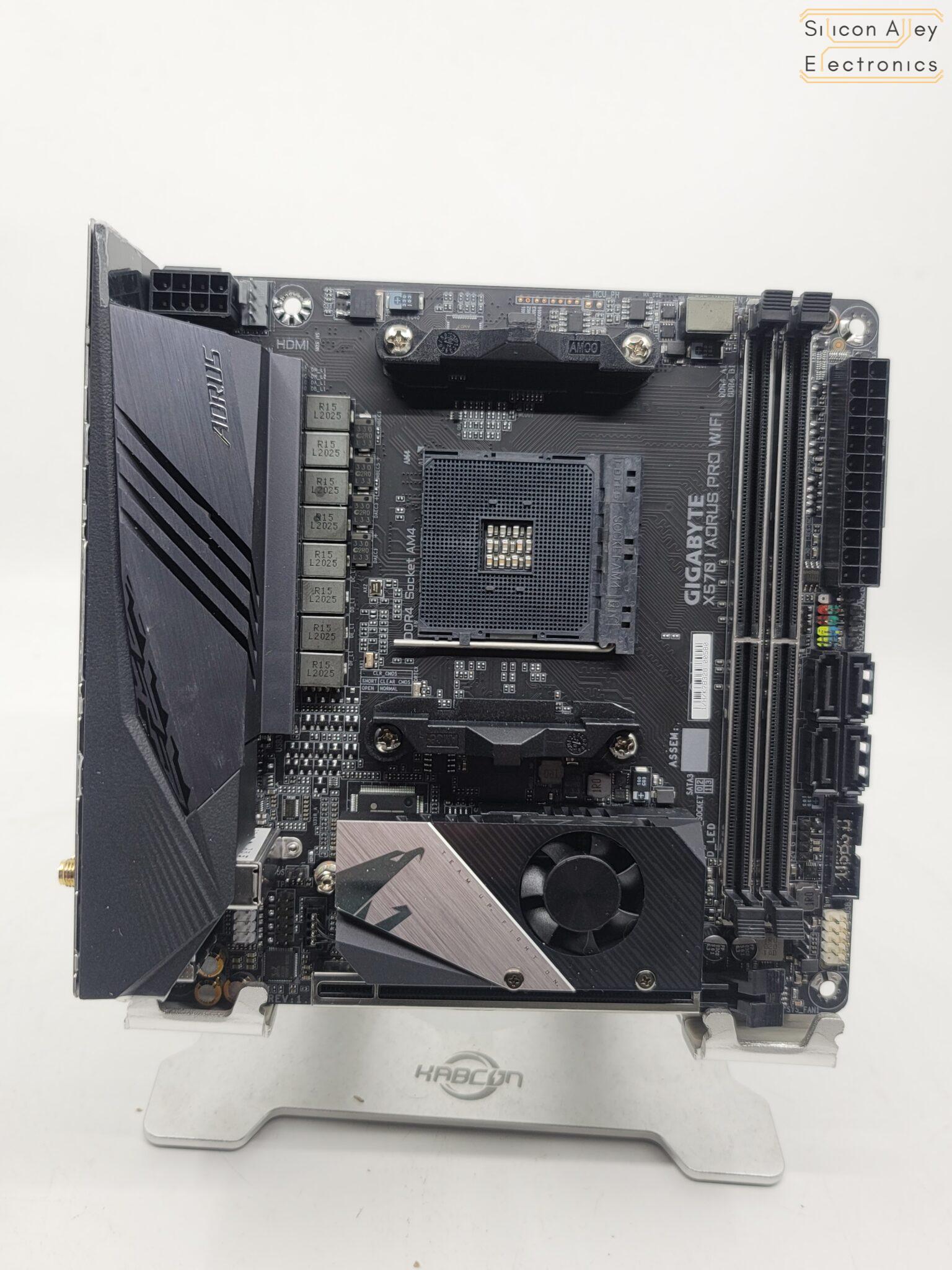 Gigabyte X570I Aorus Pro Wifi AMD AM4 ITX Motherboard - Silicon