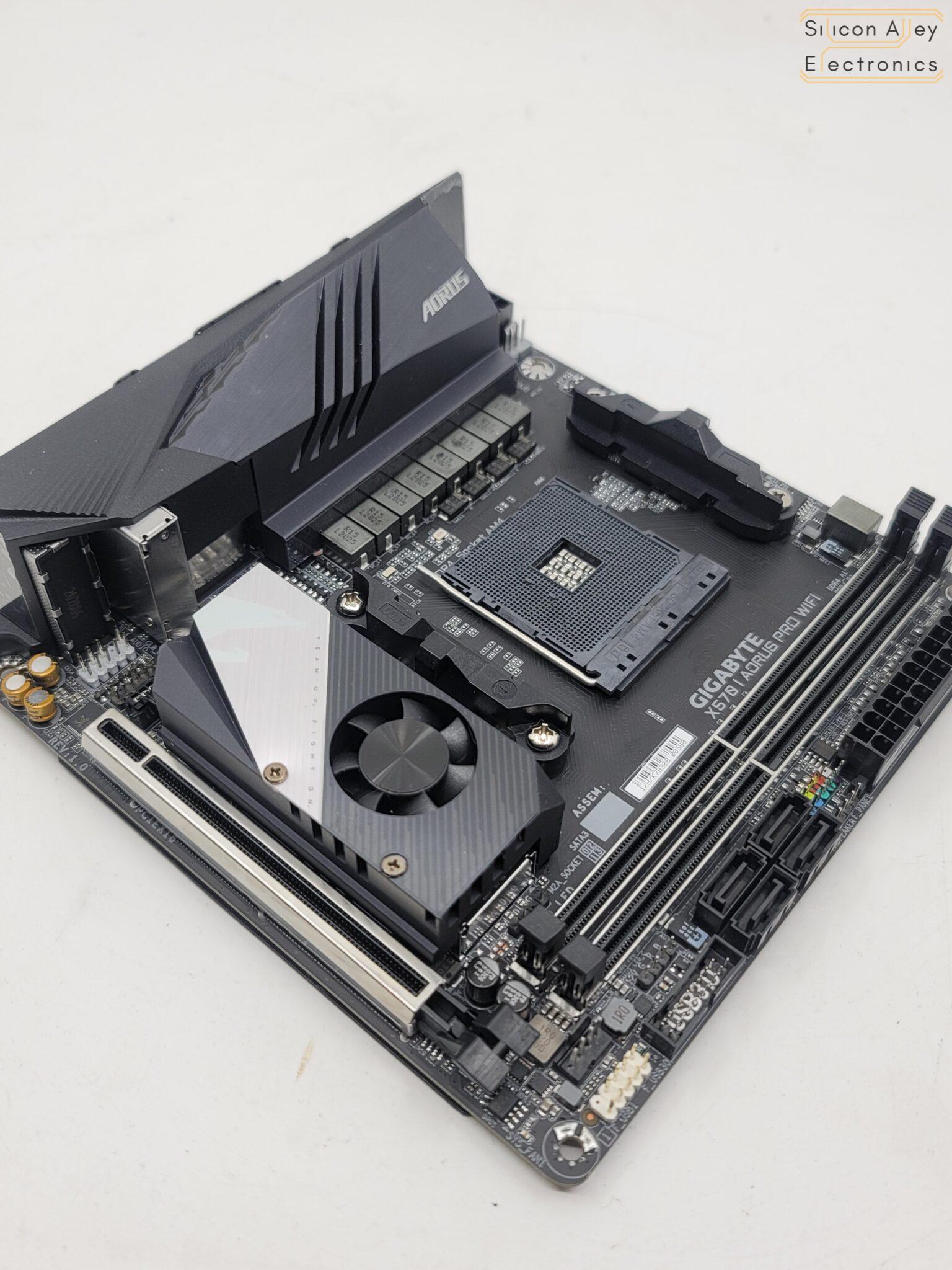 Gigabyte X570I Aorus Pro Wifi AMD AM4 ITX Motherboard - Silicon
