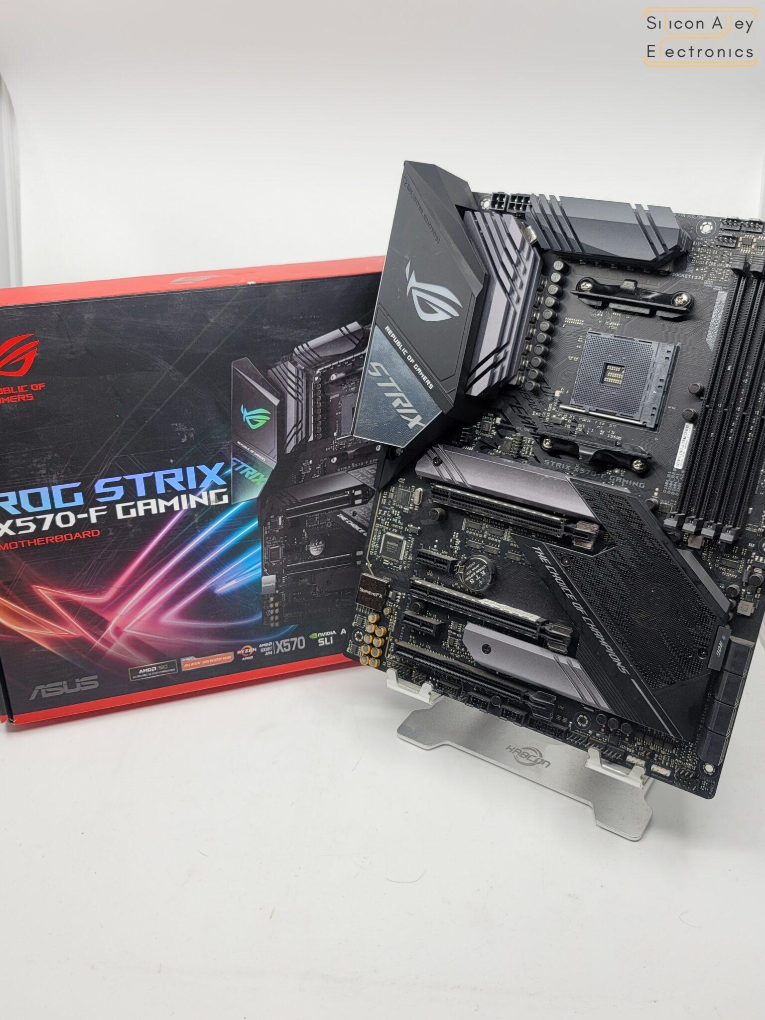 ASUS ROG STRIX X570-F Gaming AMD AM4 ATX Motherboard - Silicon