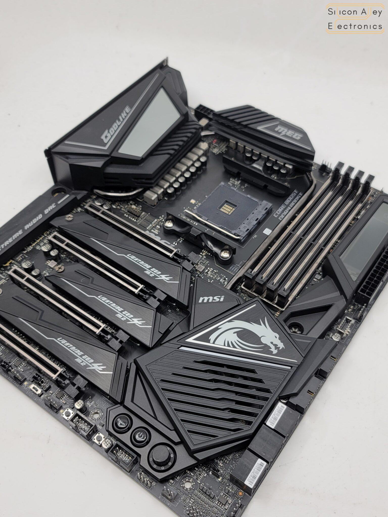 MSI MEG X570 Godlike AMD AM4 EATX Motherboard - Silicon Alley