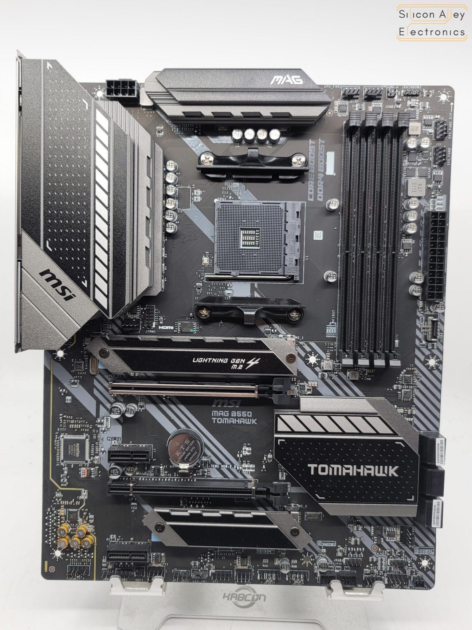 MSI MAG B550 Tomahawk AMD AM4 ATX Motherboard - Silicon Alley