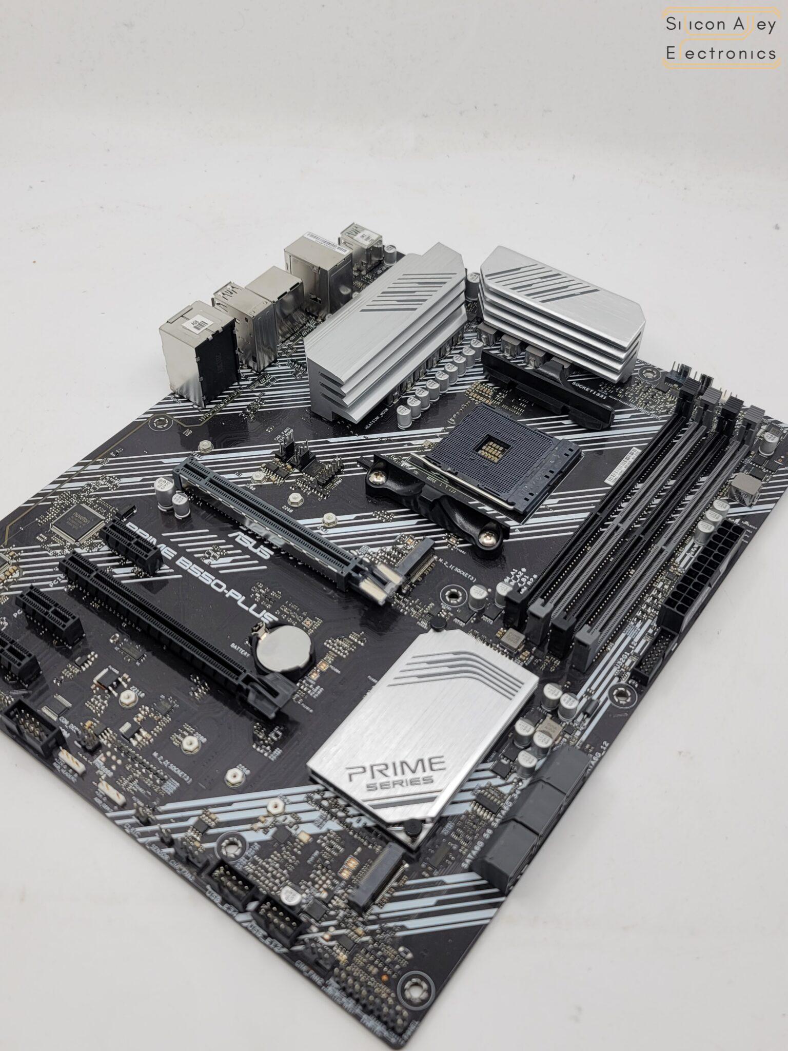 ASUS Prime B550-Plus AMD AM4 ATX Motherboard - Silicon Alley