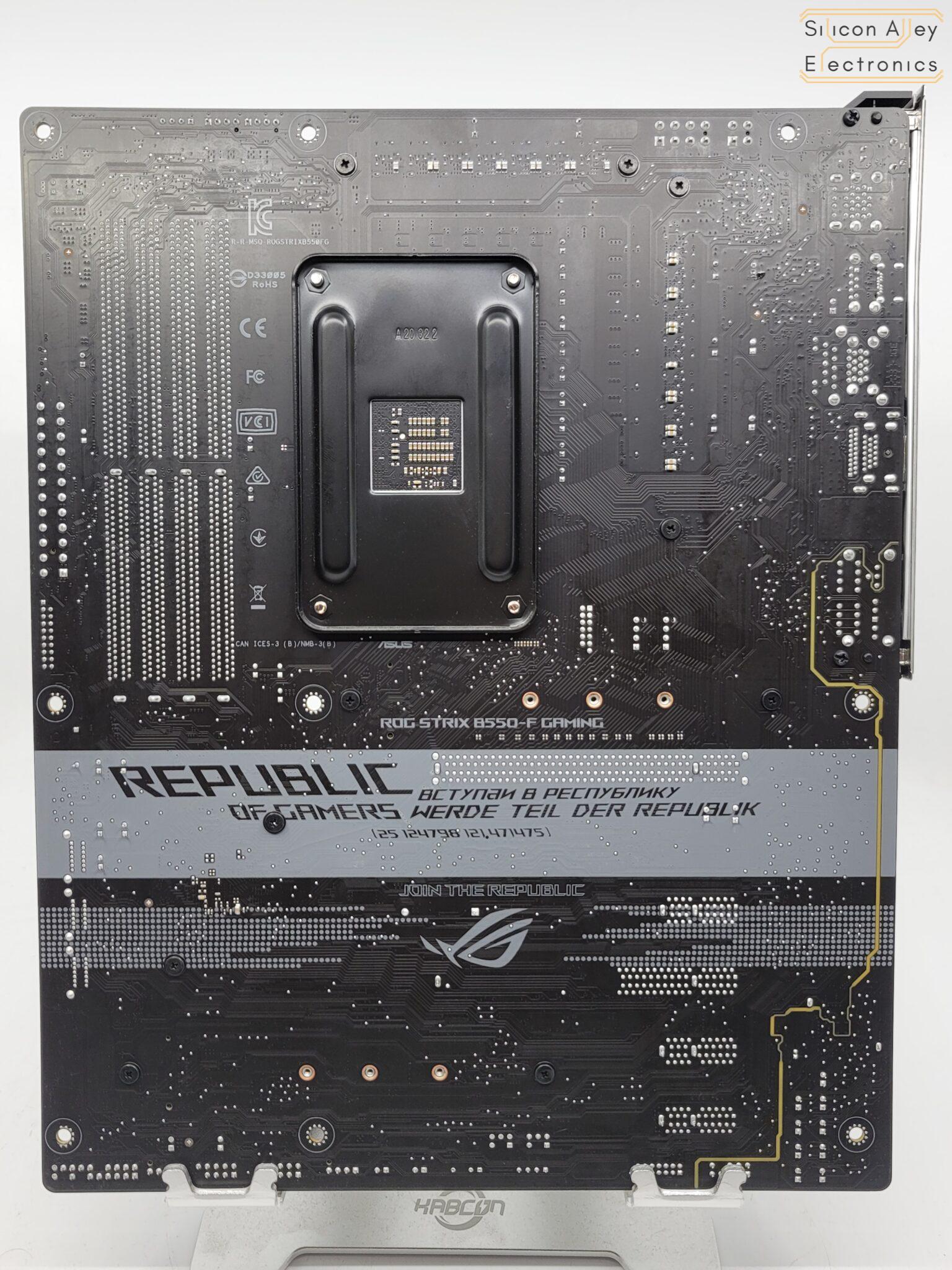 ASUS ROG STRIX B550-F Gaming AMD AM4 ATX Motherboard - Silicon