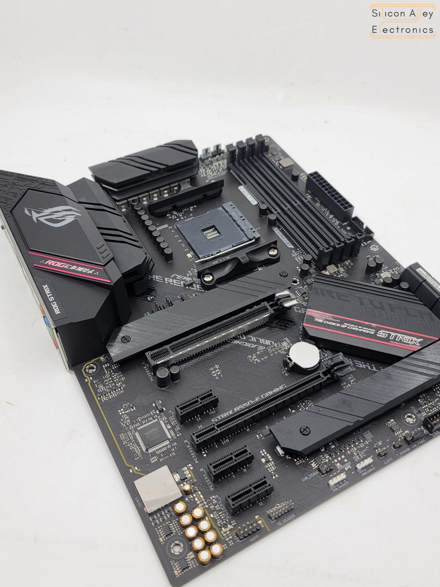 ASUS ROG STRIX B550-F Gaming AMD AM4 ATX Motherboard - Silicon