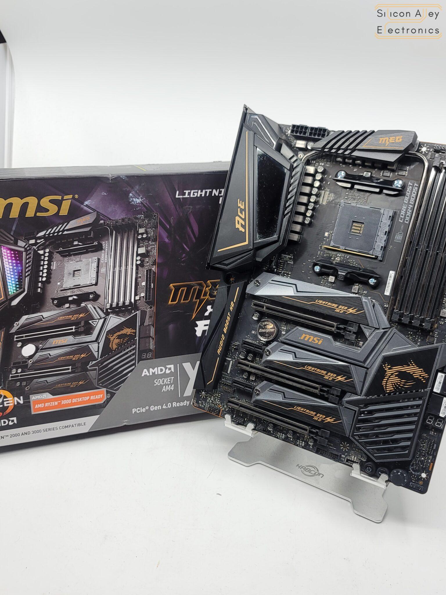 MSI MEG X570 ACE AMD AM4 ATX Motherboard - Silicon Alley Electronics