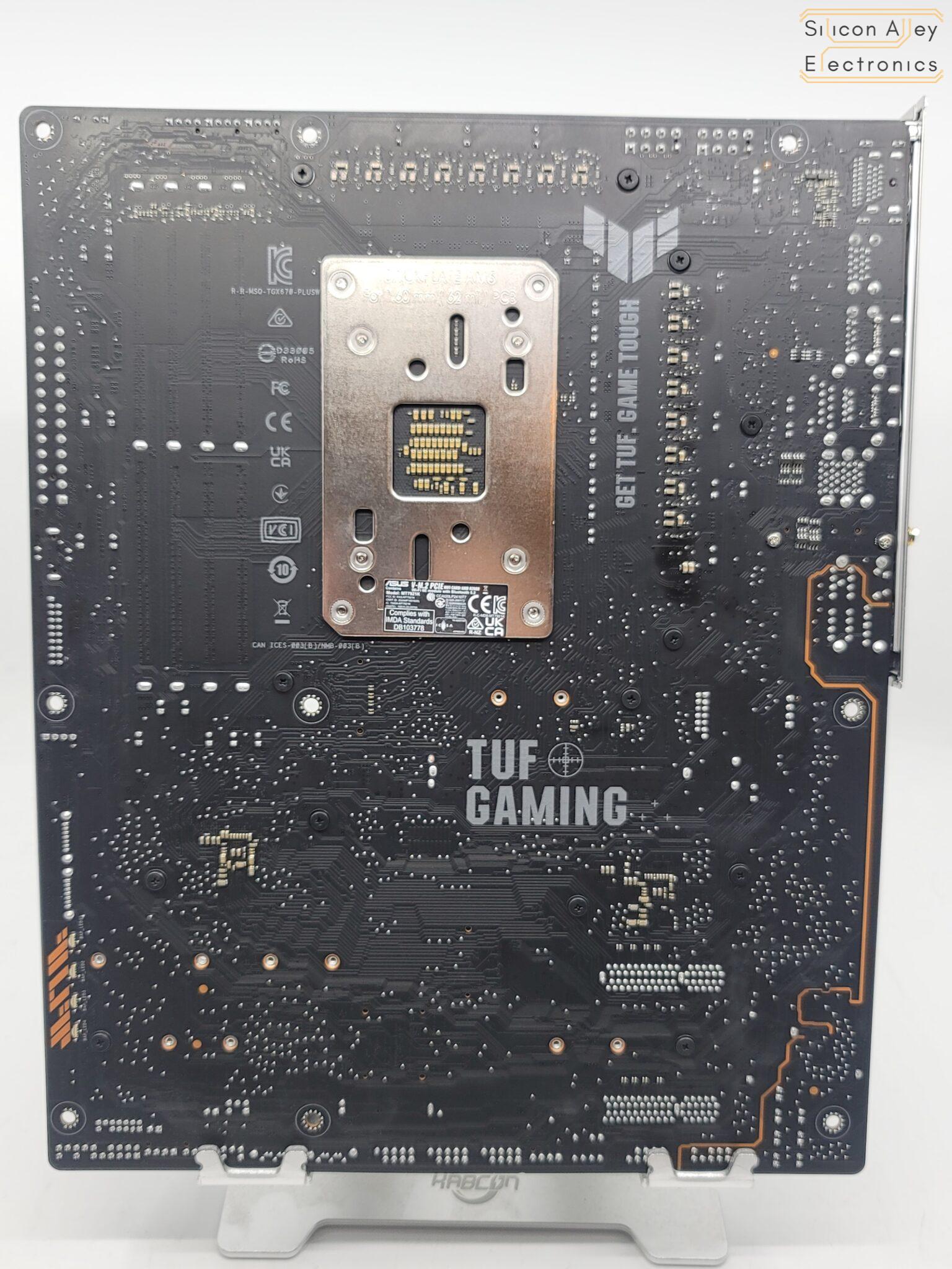 ASUS TUF Gaming X670E-Plus Wifi AMD AM5 ATX Motherboard - Silicon 