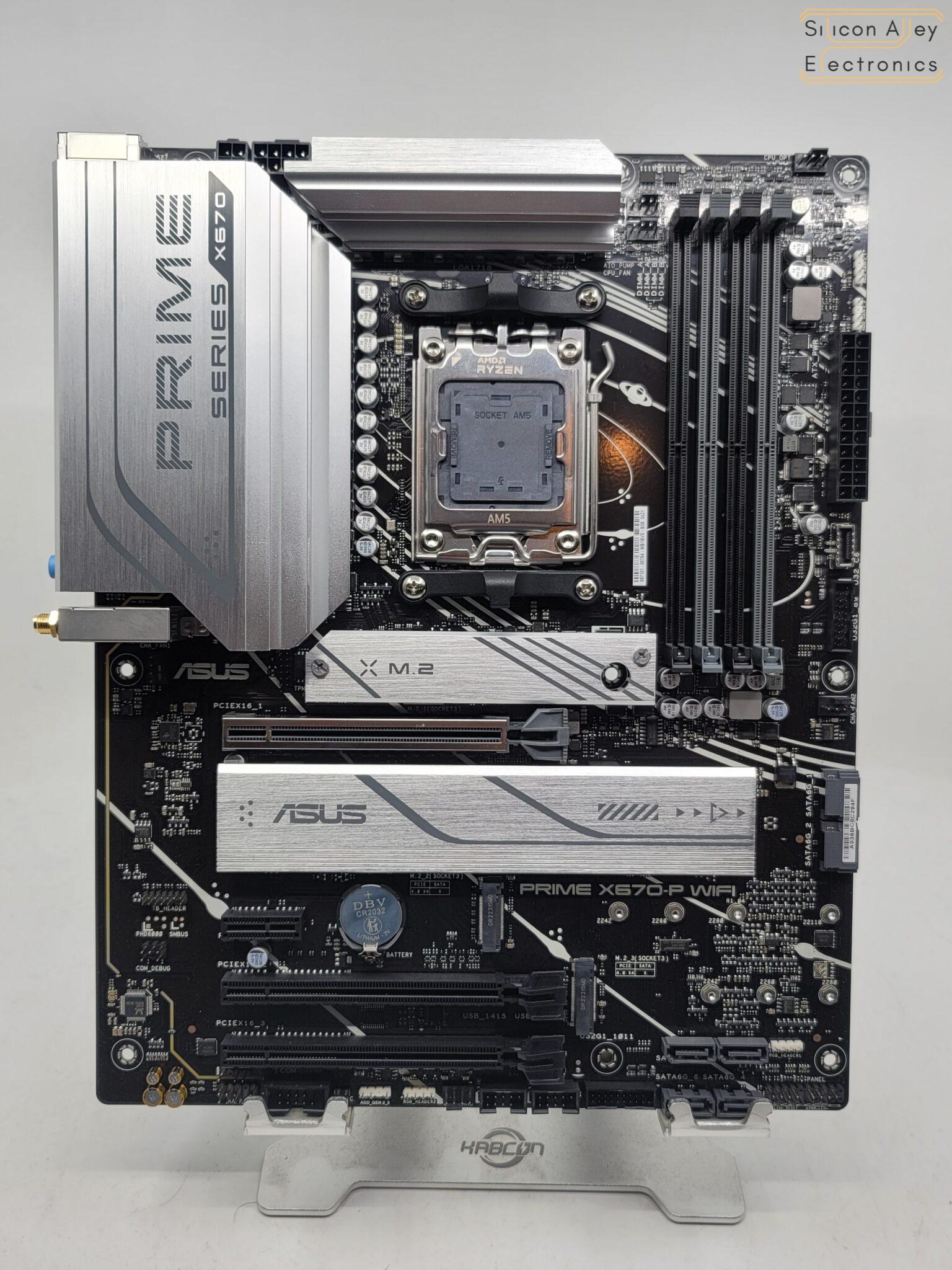 ASUS Prime X670-P Wifi AMD AM5 DDR5 ATX Motherboard - Silicon Alley ...