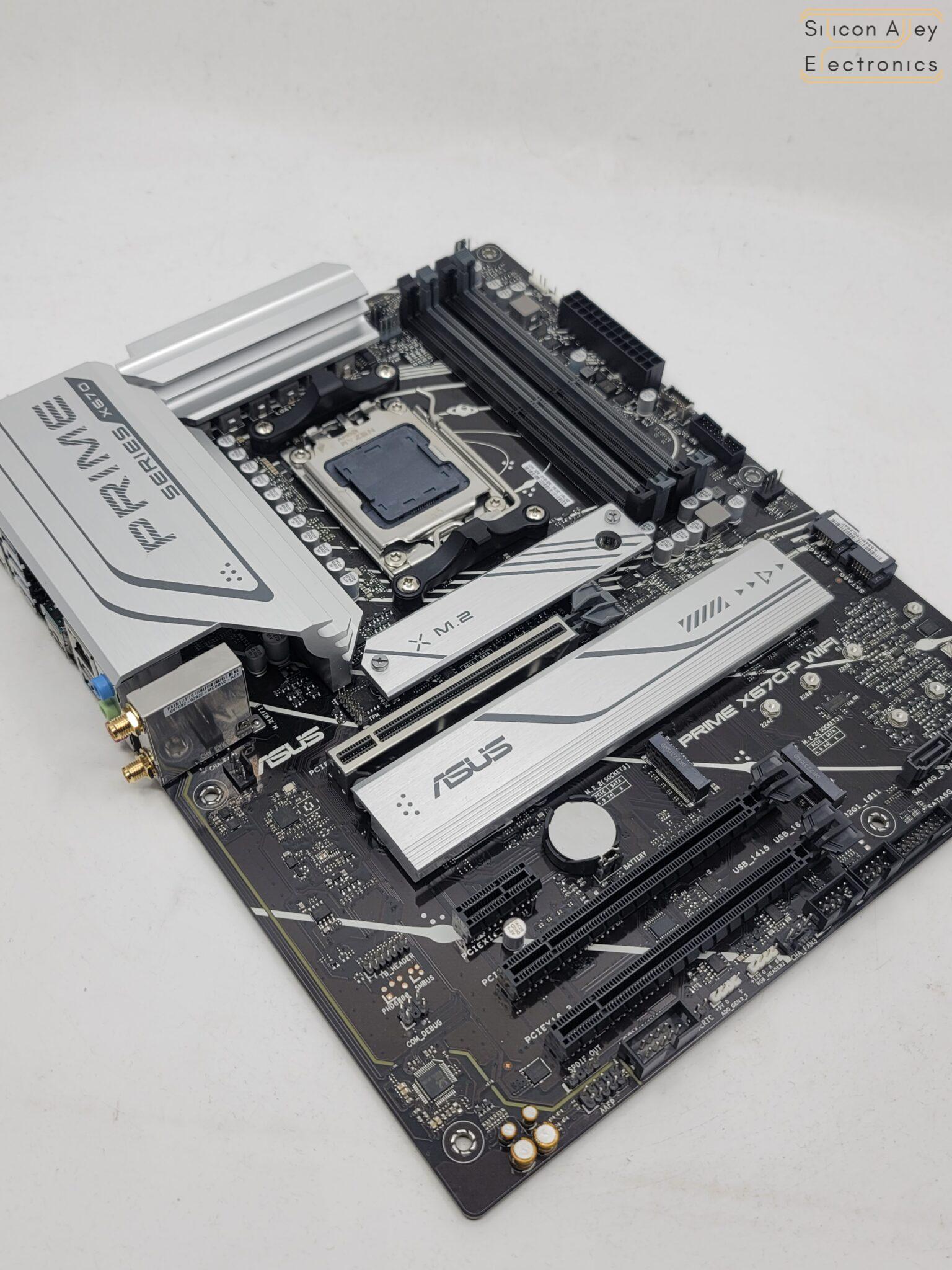 ASUS Prime X670-P Wifi AMD AM5 DDR5 ATX Motherboard - Silicon Alley ...