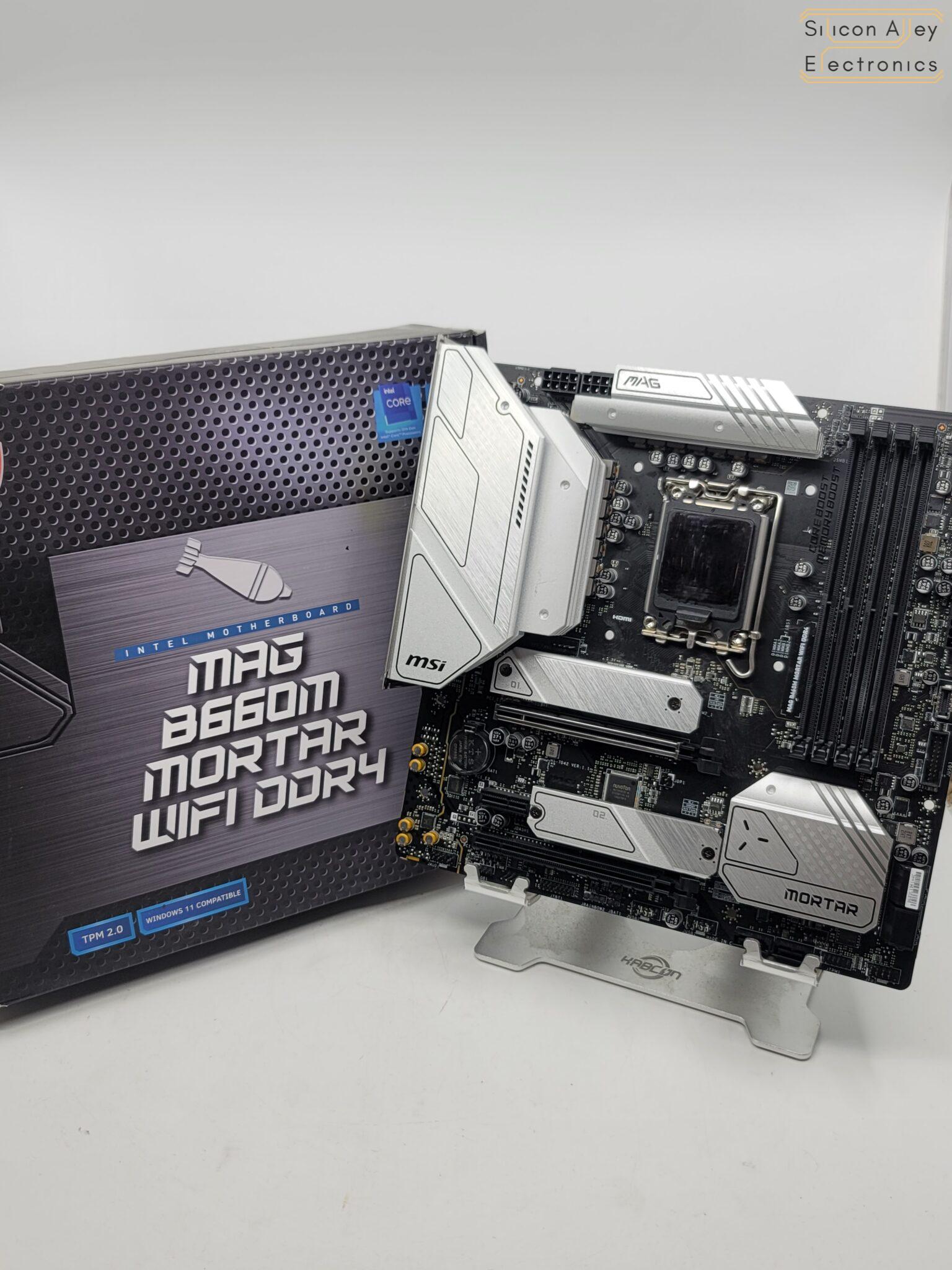 MSI MAG B660M Mortar Wifi DDR4 Intel LGA 1700 Micro ATX