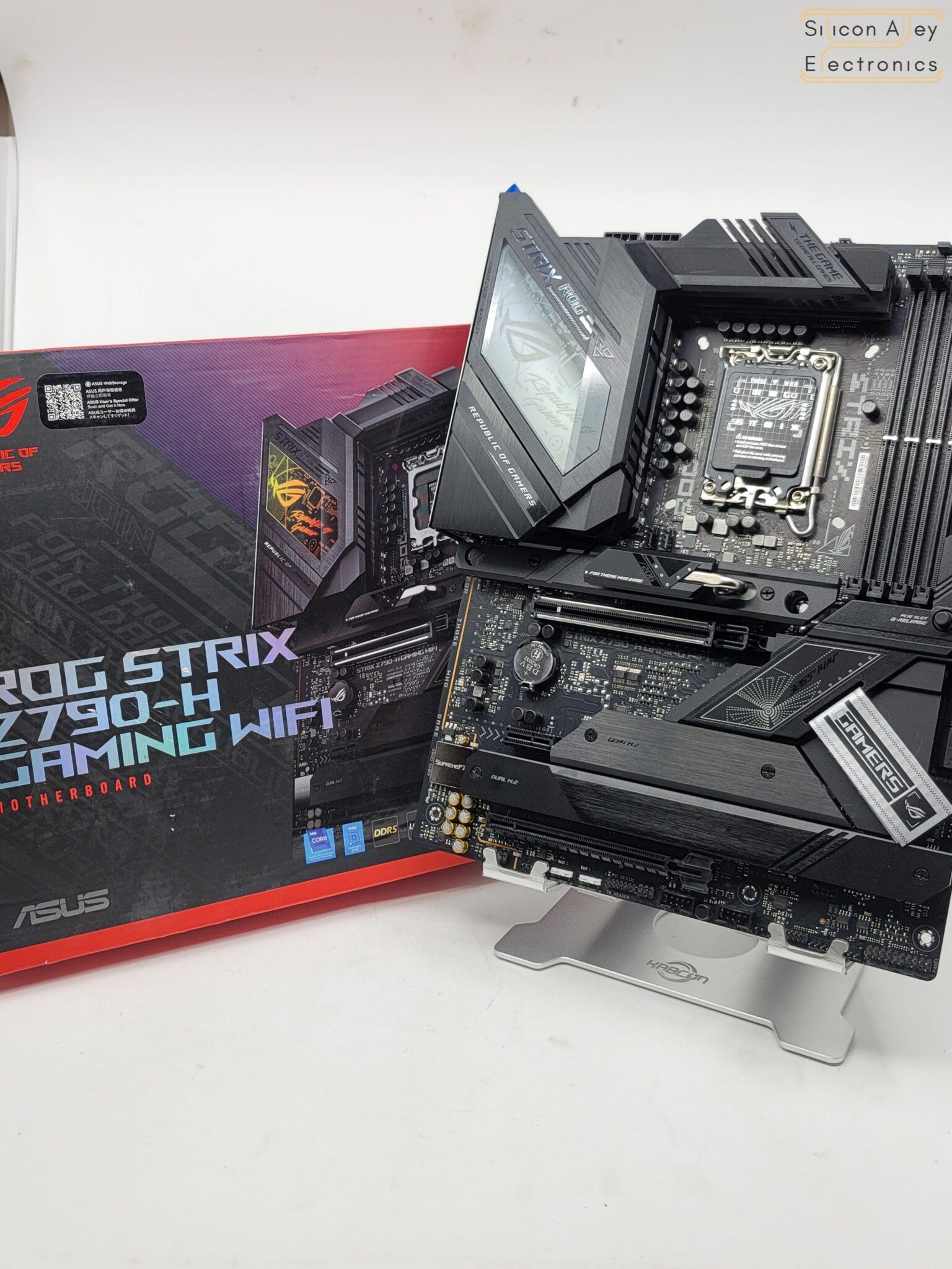 ASUS ROG STRIX Z790-H Gaming Wifi Intel LGA 1700 DDR5 ATX Motherboard ...