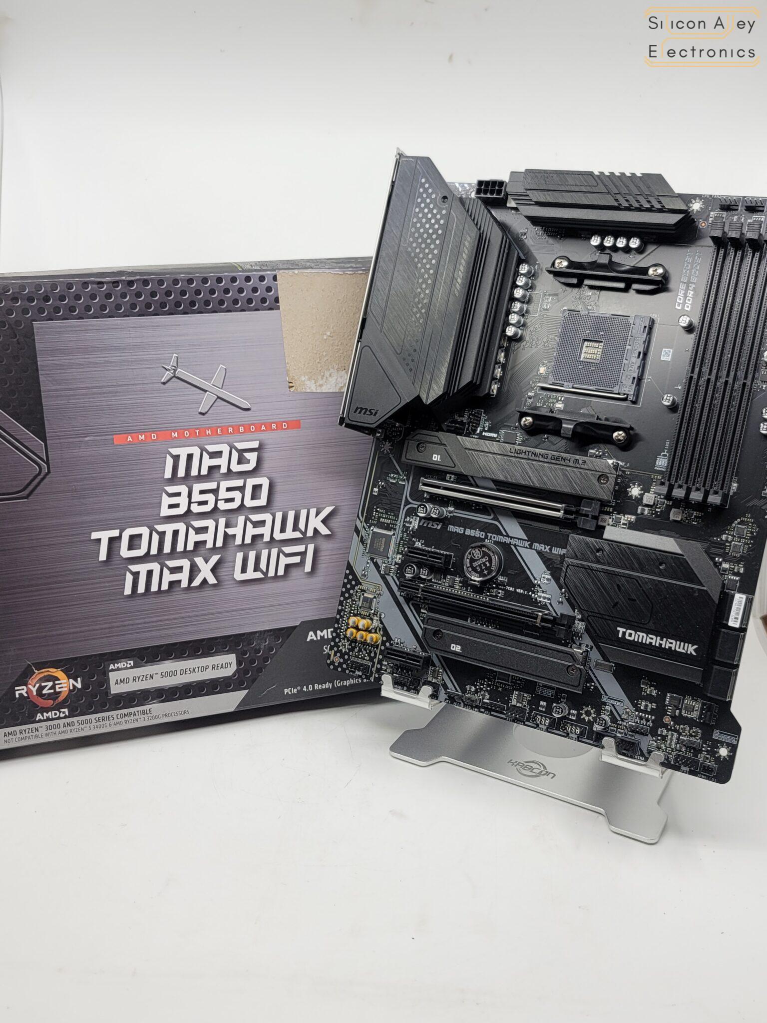 Wi Fi Msi Mag B550 Tomahawk Ryzen 5000 Mag B550 Tomahawk B550 With