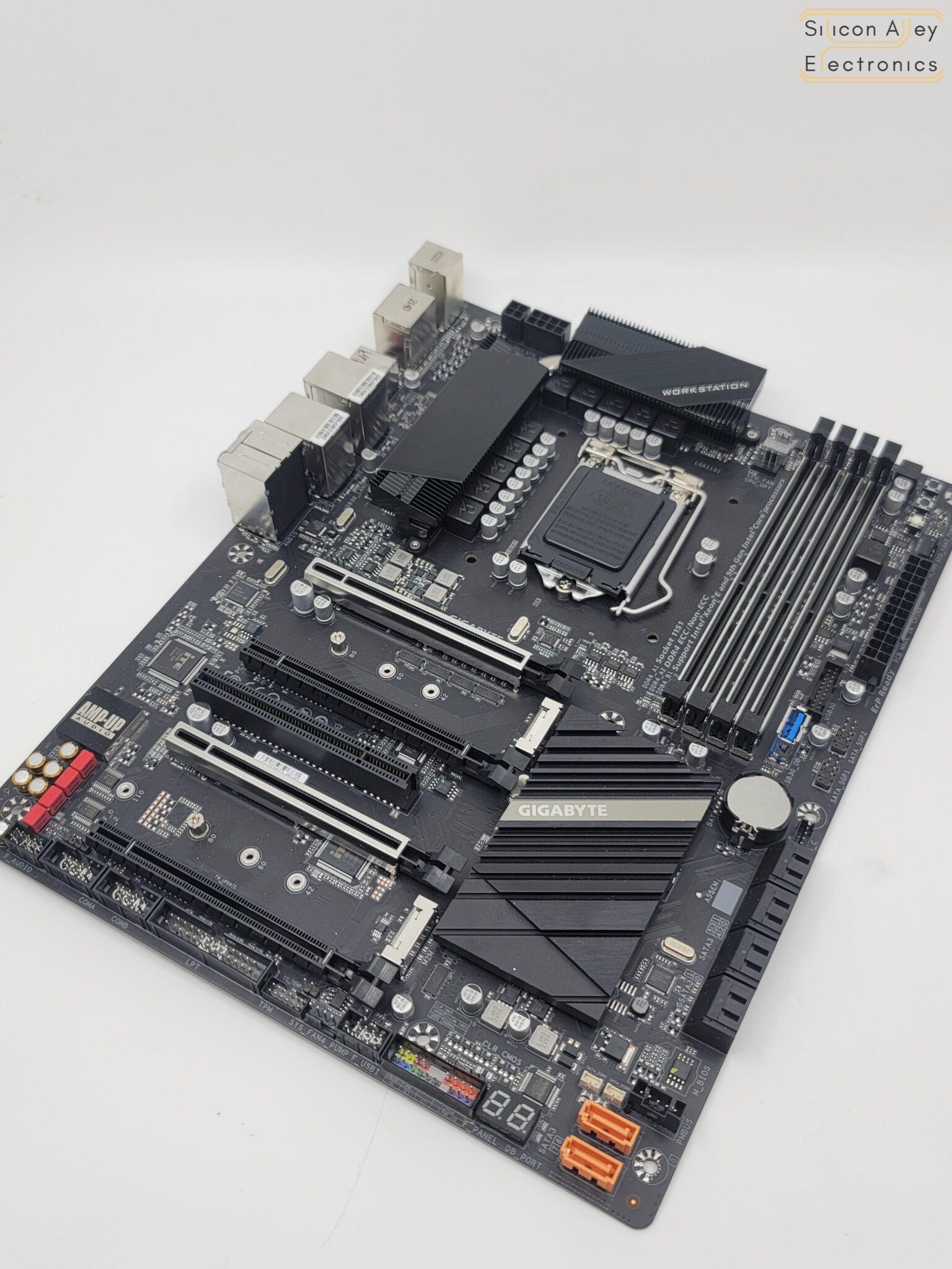 Gigabyte C246 WU4 Intel LGA 1151 DDR4 ATX Server Workstation ...